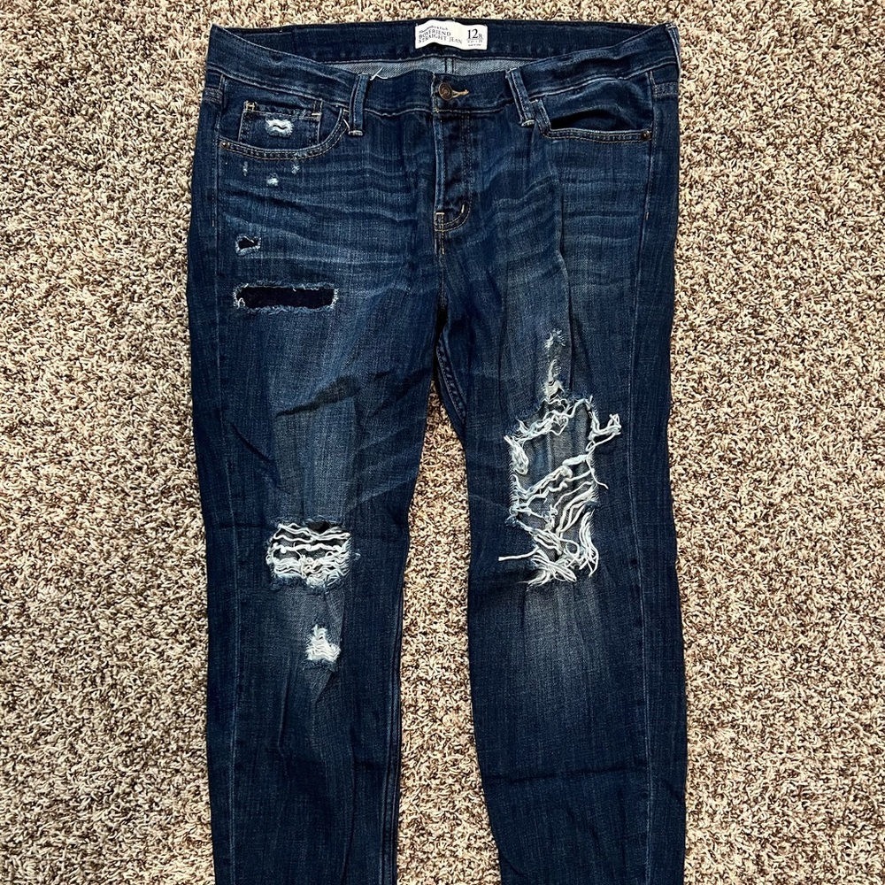 Abercrombie & Fitch Boyfriend Straight Jean